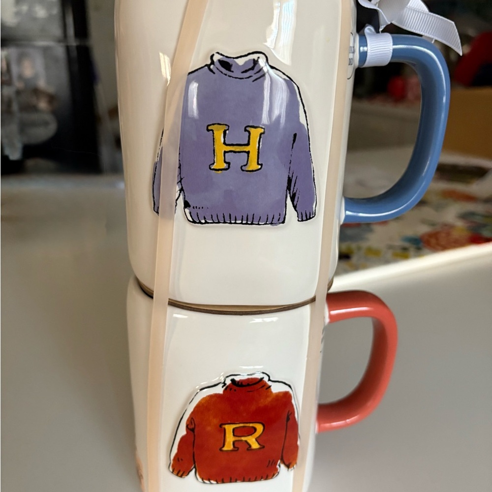 NWT Rae Dunn + Harry Potter Ron Weasley Sweater Mugs